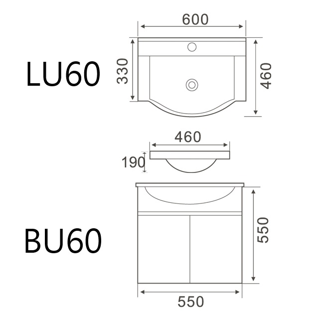 LBU60-尺寸