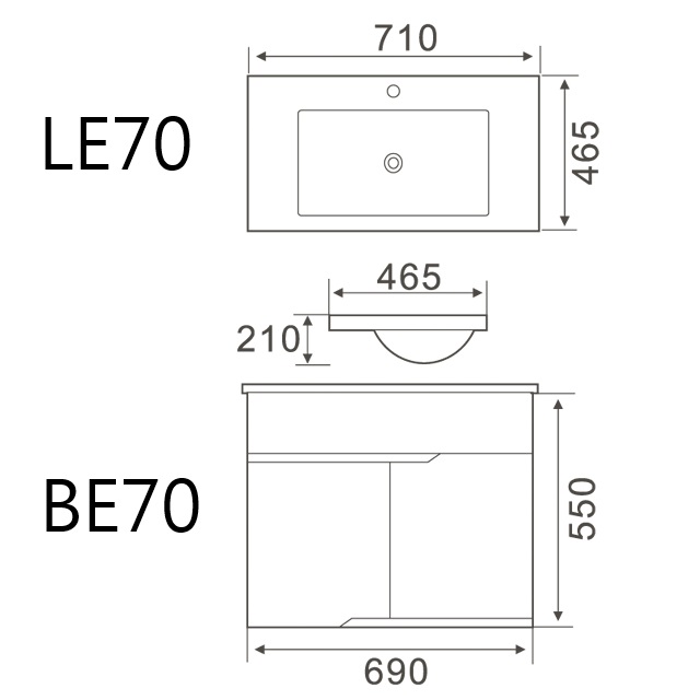 LBE70-尺寸