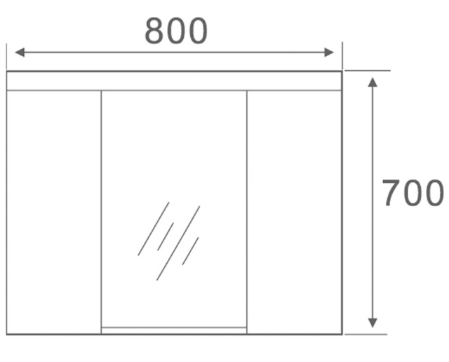 WB8070W-尺寸圖